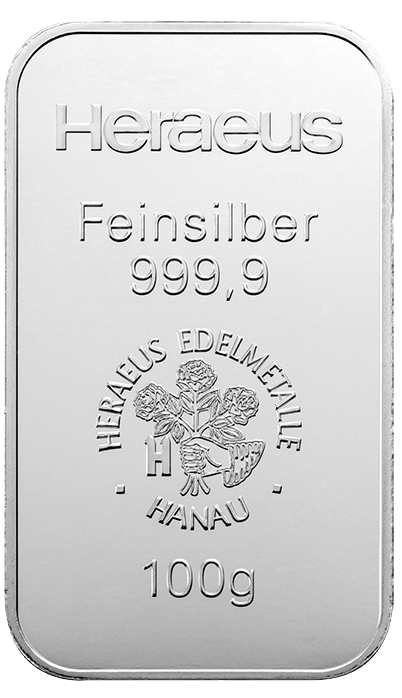Tokenised silver bar — redeemable for physical silver