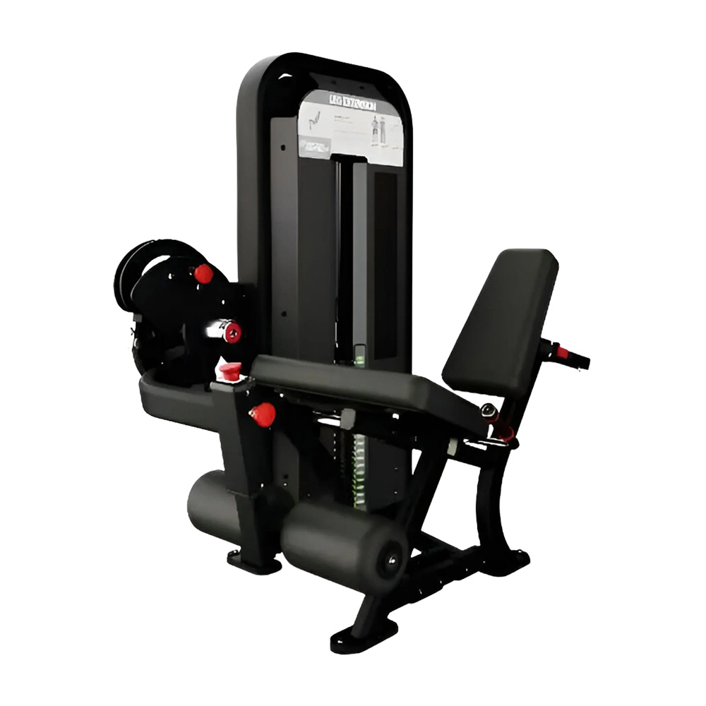 Leg Extension / Side Leg Curl New Black Upholstery