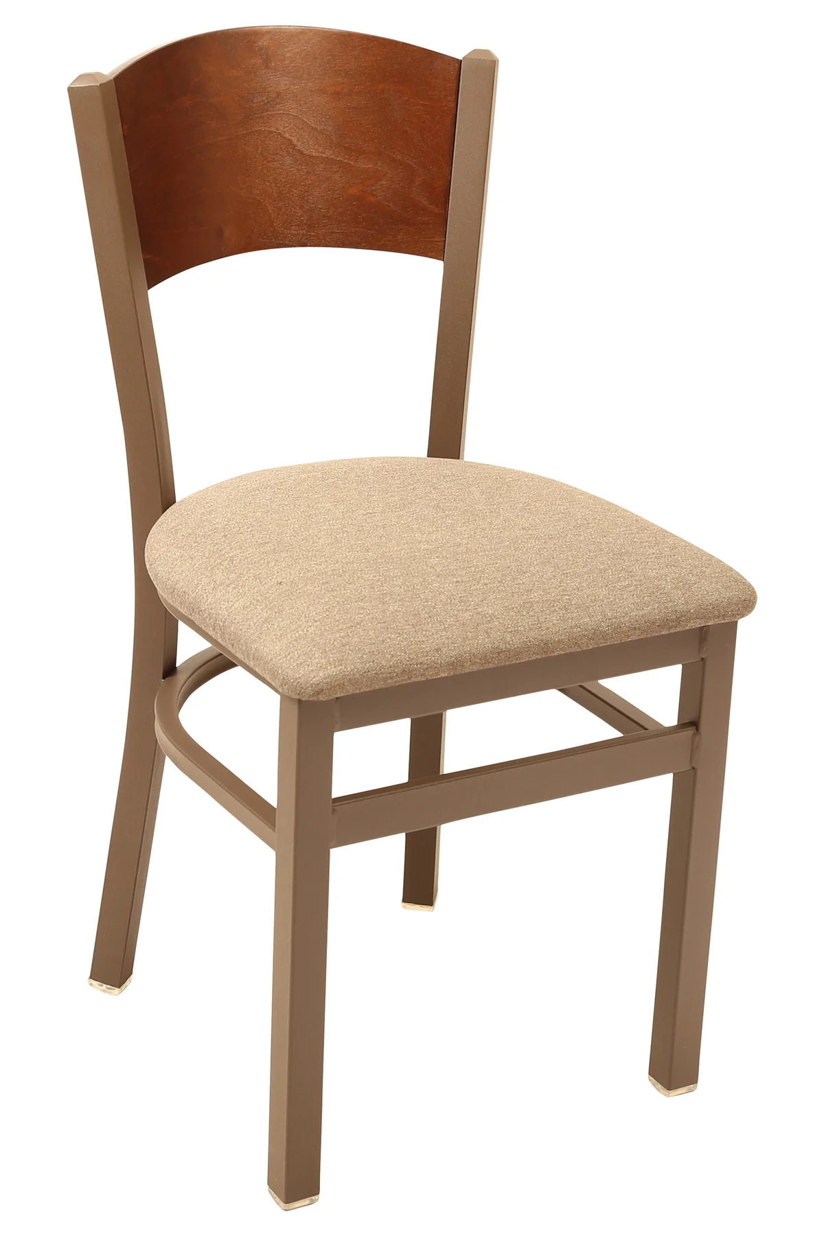 TUFFY Slot Back Chair with Solid Back