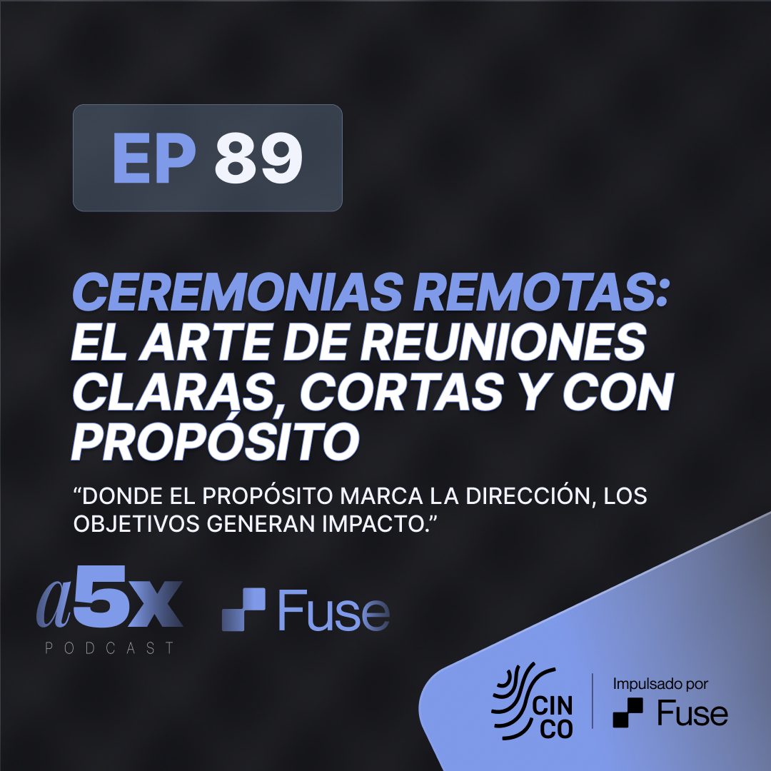 Ceremonias remotas: el arte de reuniones claras, cortas y con propósito