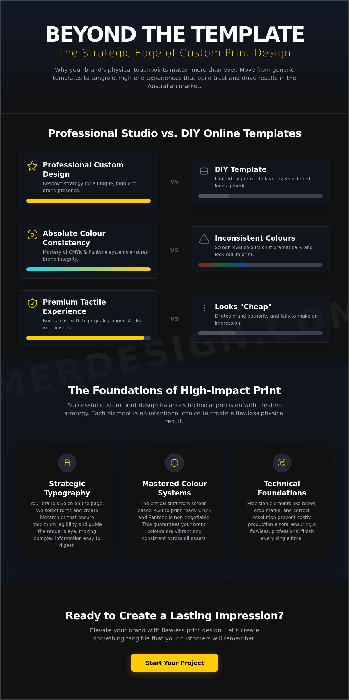 Custom print design