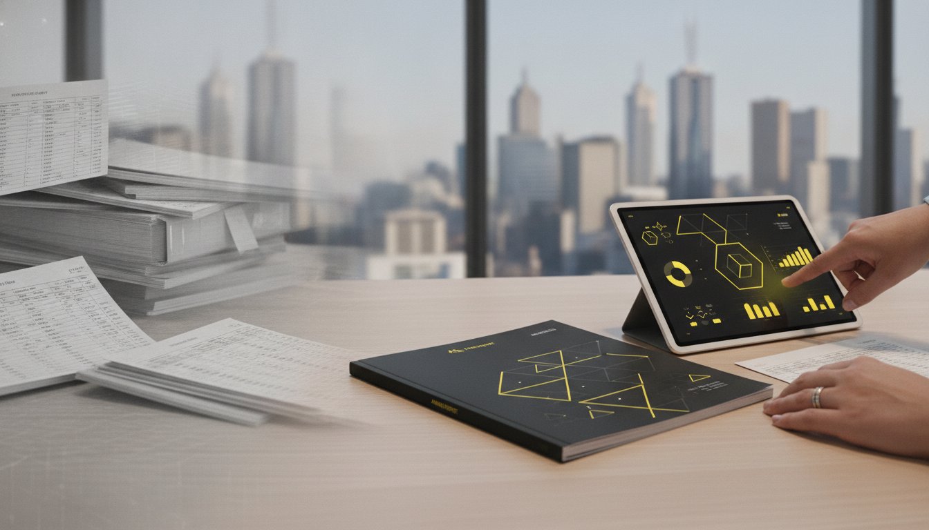 Annual Report Design: Transforming Compliance into a Strategic Brand Asset