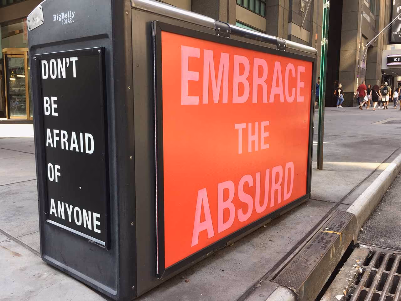 Street signage