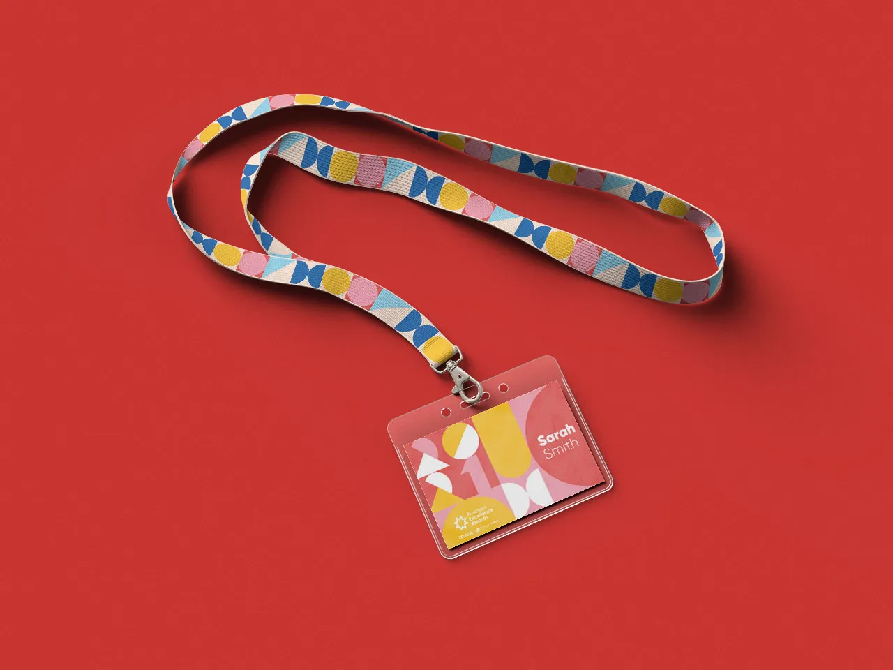 Business excellence awards lanyard