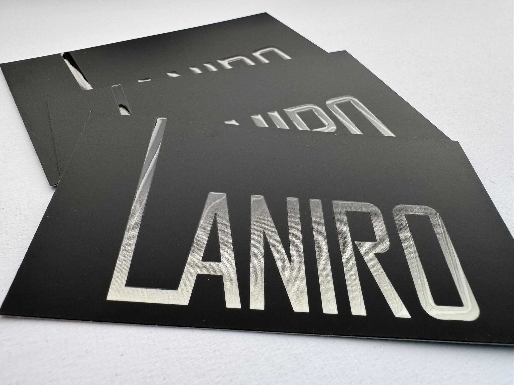 matná soft-touch laminace