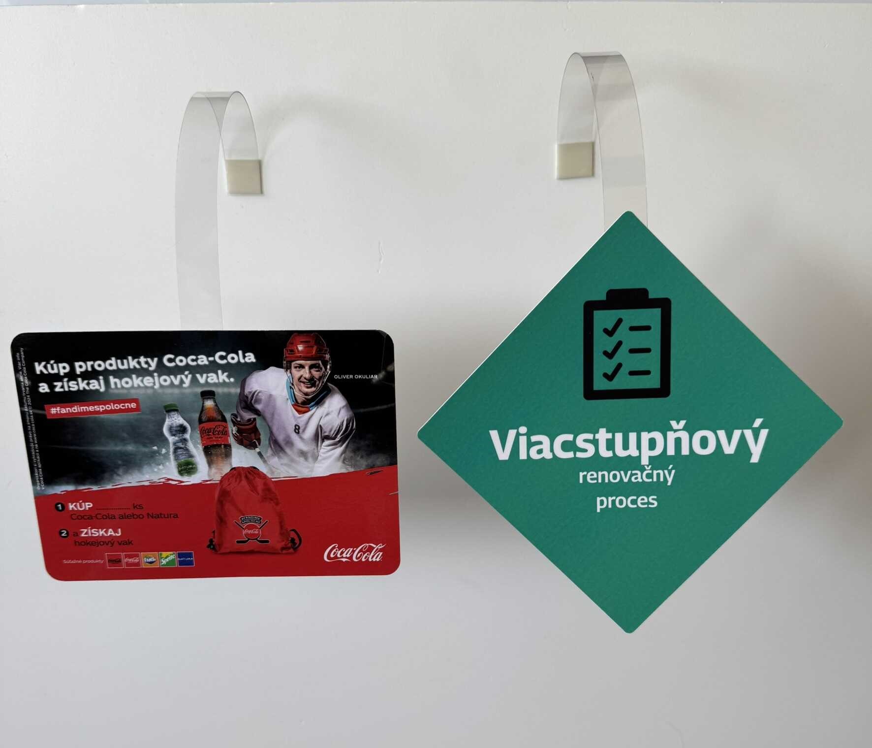 lesklá a matná laminace wobbler