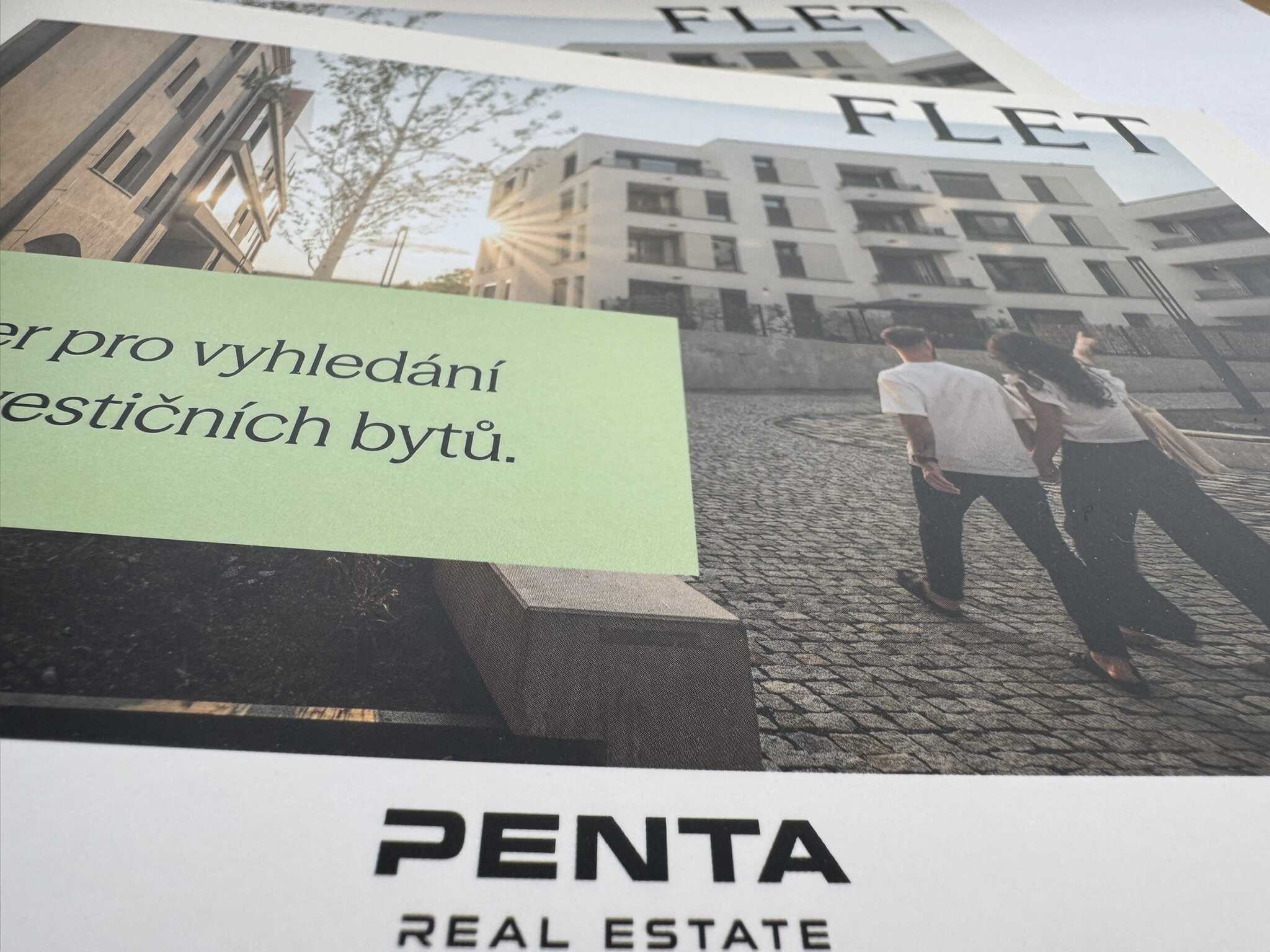 matná laminace reklamní leták