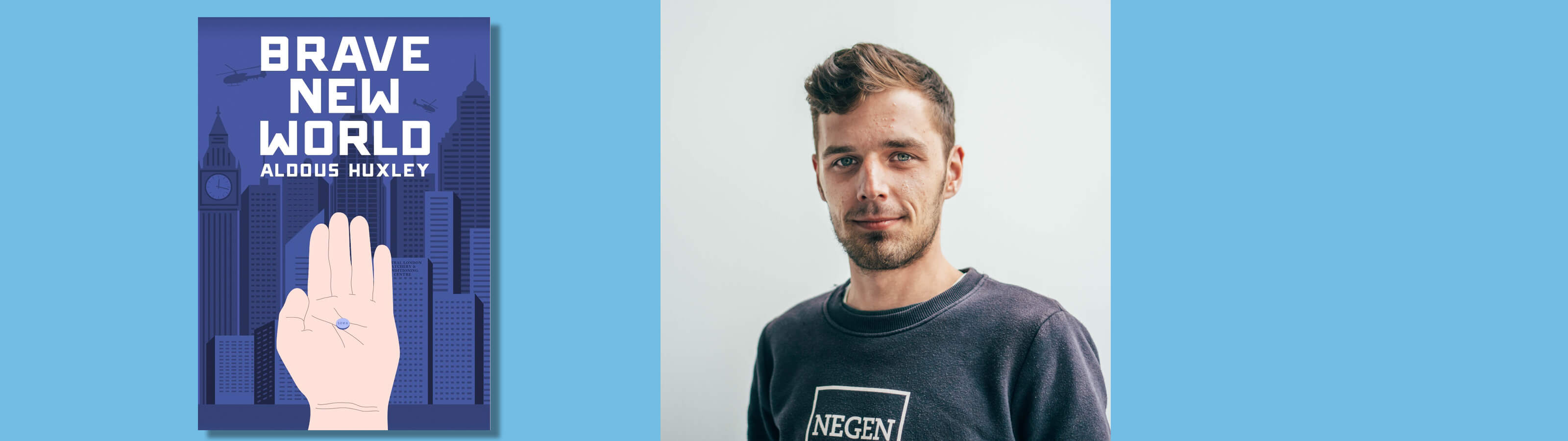 Lucas Selfslagh and his recommended book 'A brave New World' by Aldous Huxley