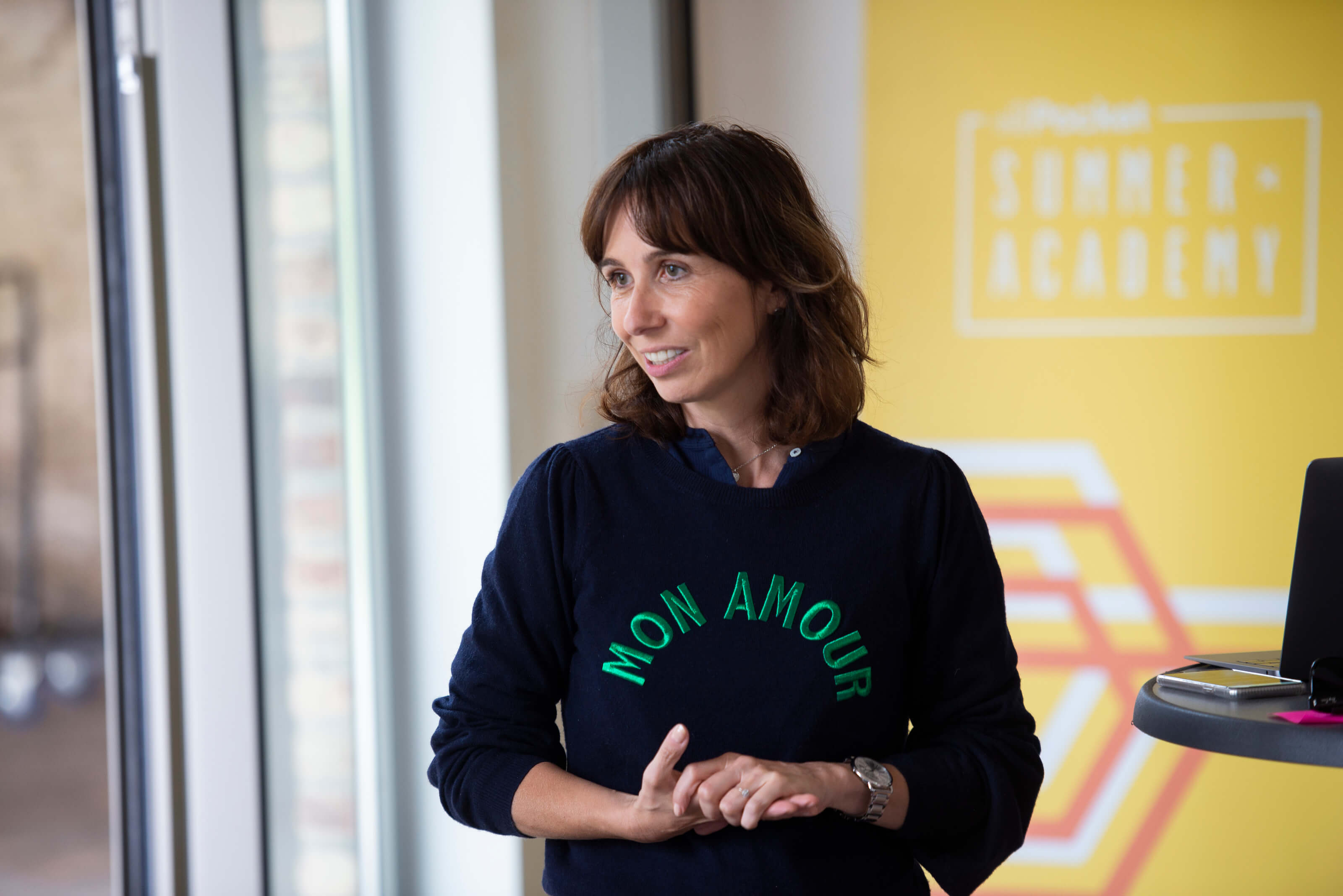 Lisbeth Imbo at the Summer Academy