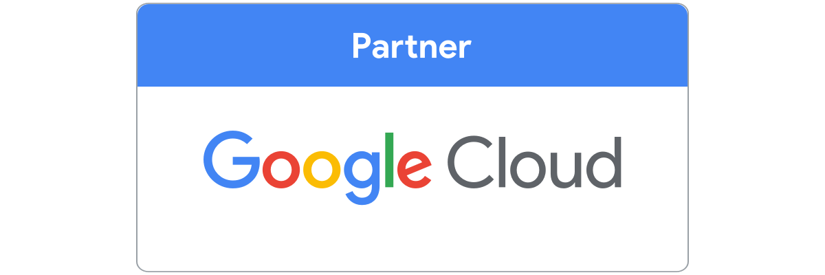Google cloud partnership badge