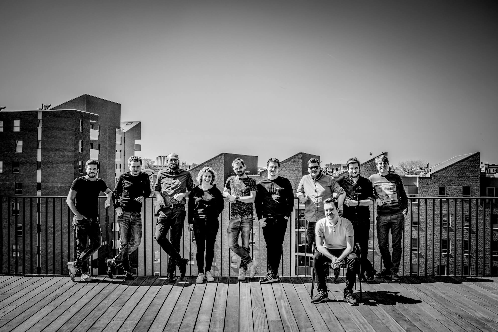 Hubble Team on the In The Pocket terrace