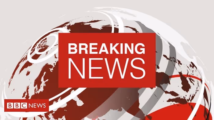 BBC Breaking news visual
