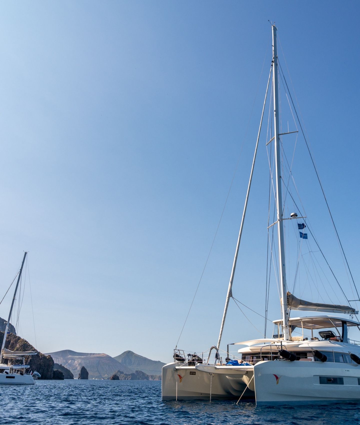 Catamarano della flotta SAILUXE