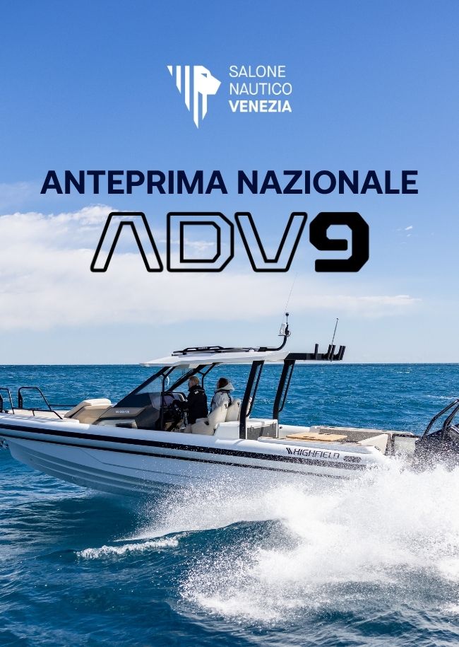Il nuovo Highfield ADV 9 in navigazione
