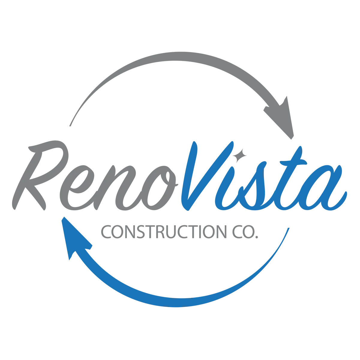 RenoVista Construction logo