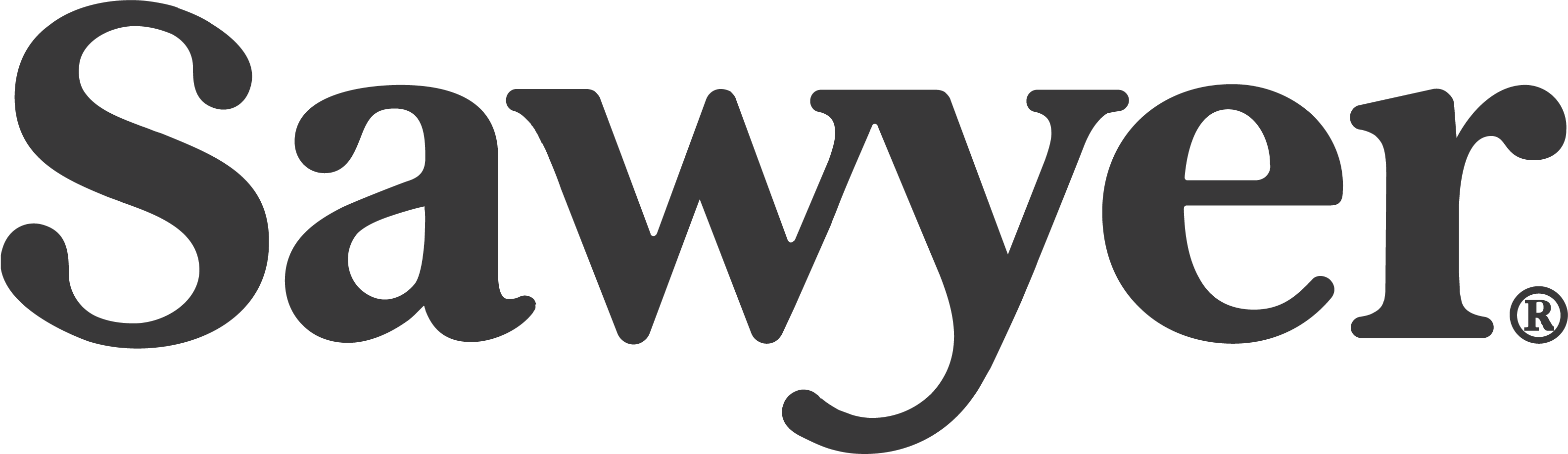 Sawyer Products charcoal logo vector image