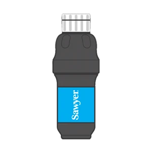 A Sawyer squeeze filter icon
