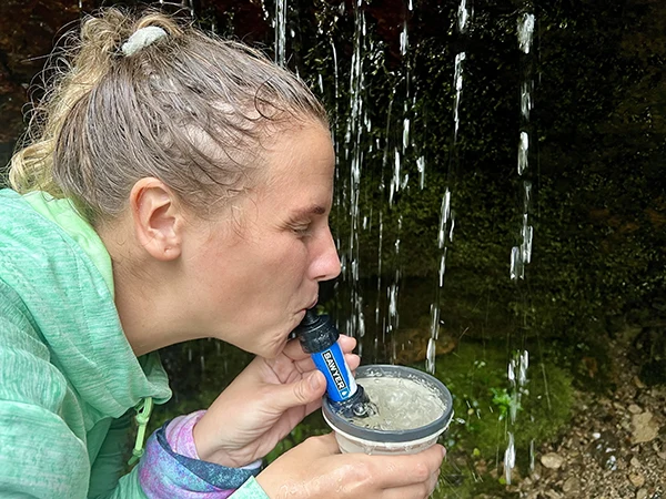 Displayed image from the thumbnail slider