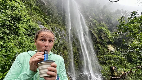 Displayed image from the thumbnail slider