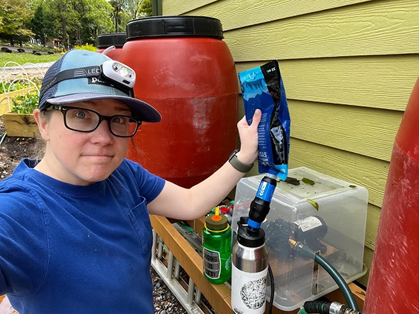 Displayed image from the thumbnail slider