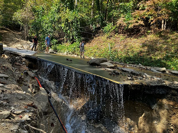 Displayed image from the thumbnail slider