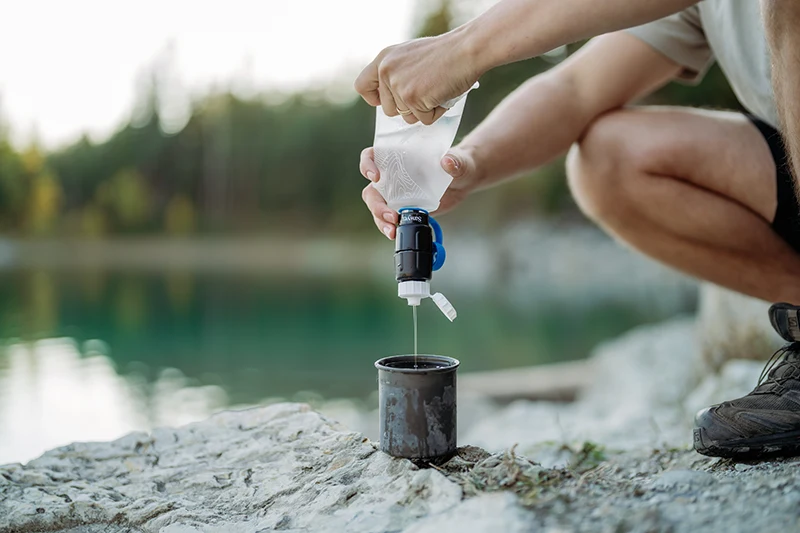 Displayed image from the thumbnail slider