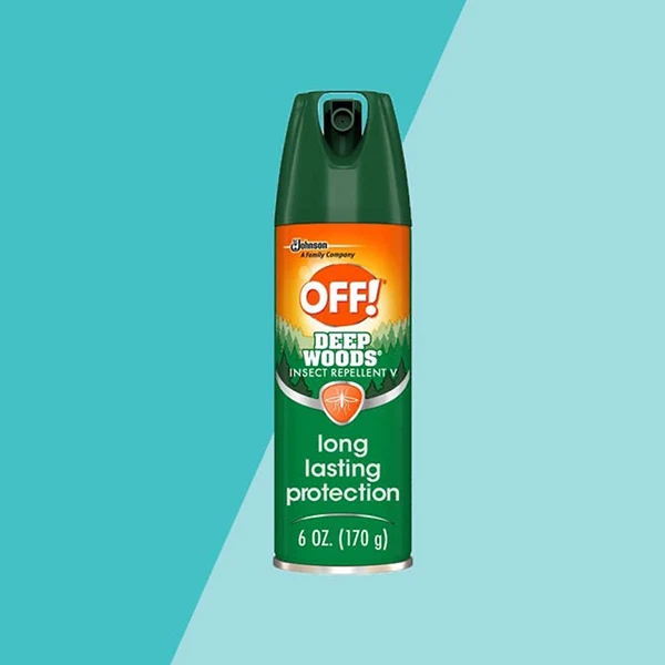 A bottle of insect repellent