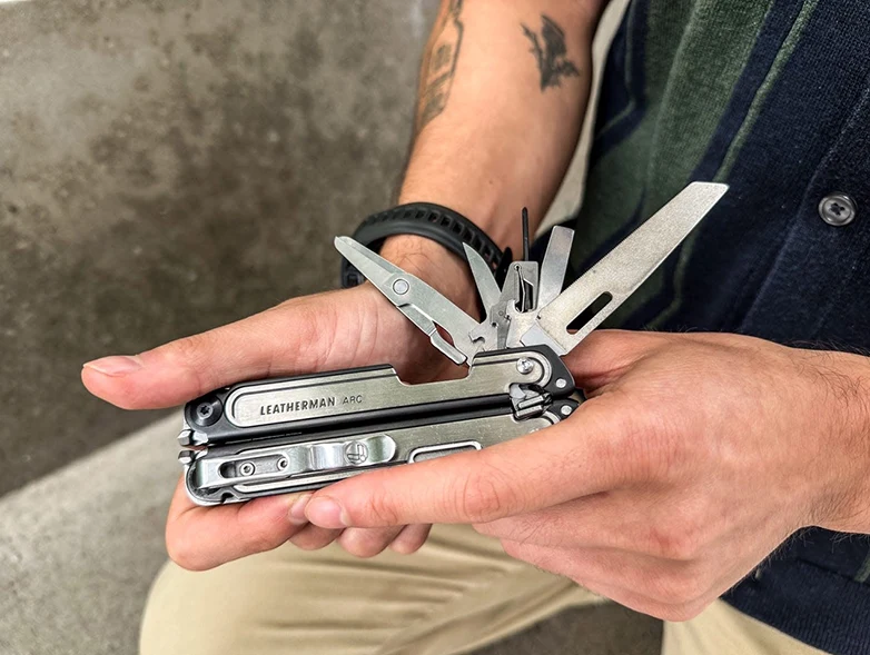 A pocket knife
