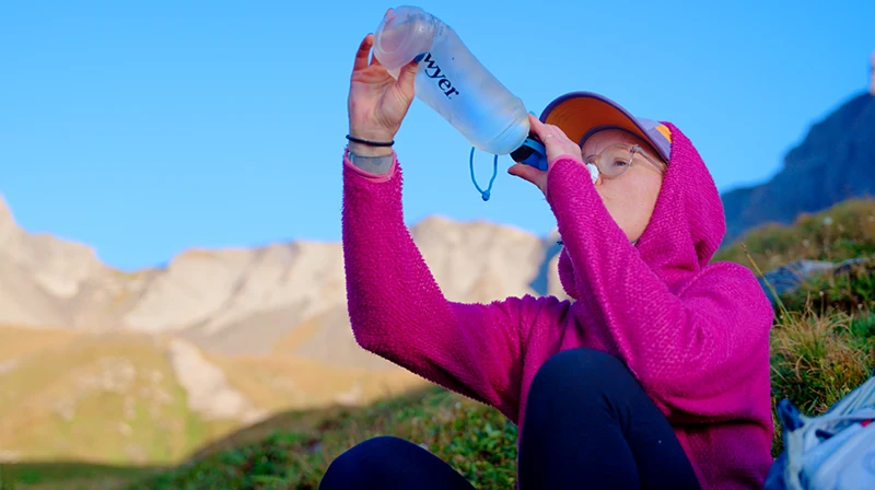 Displayed image from the thumbnail slider