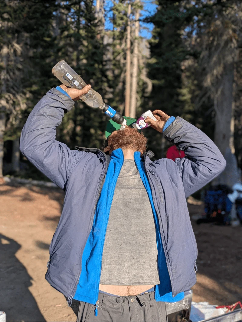 Displayed image from the thumbnail slider