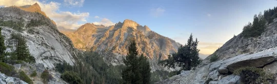 A mountain range.