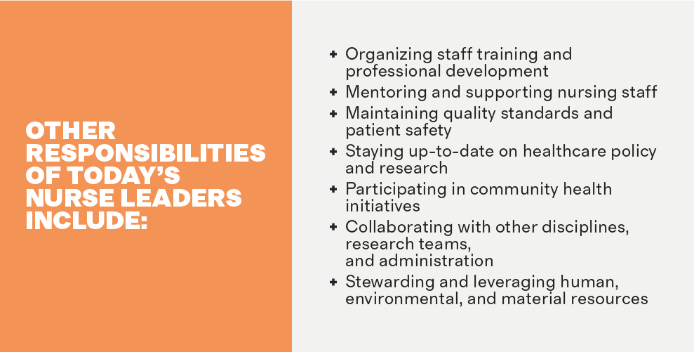 other nurse leader responsibilities