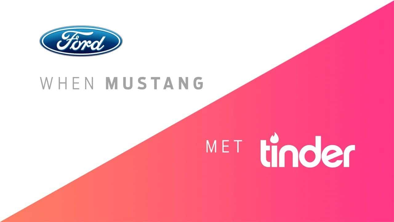 Ford and Tinder marketing collaboration