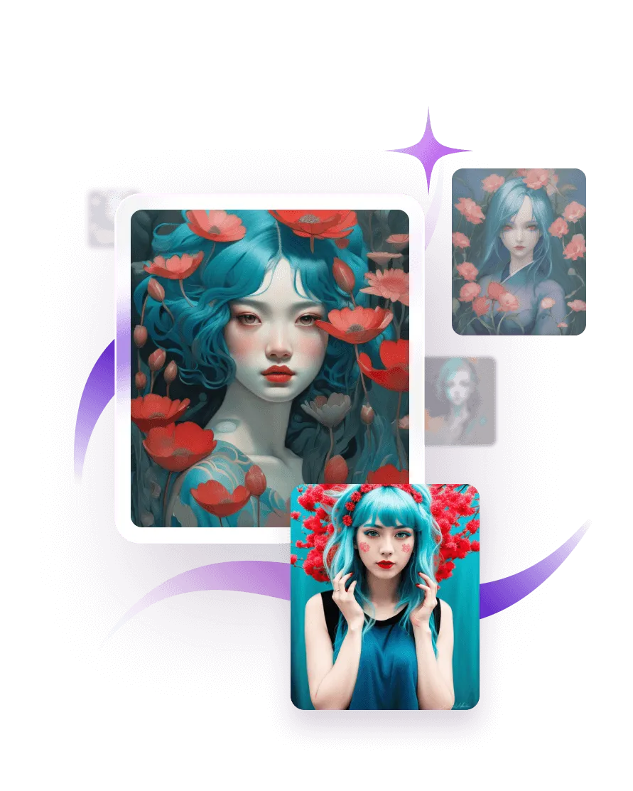 Wide range of artistic styles