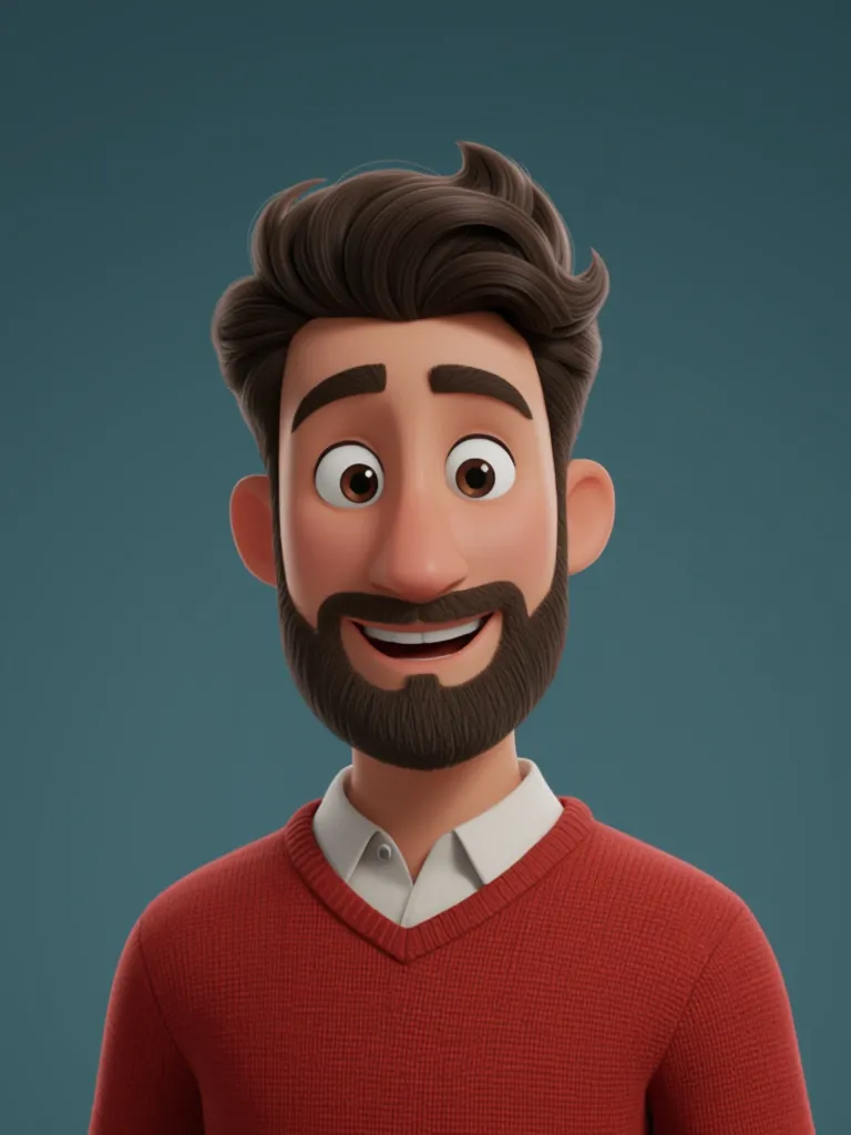 animated man