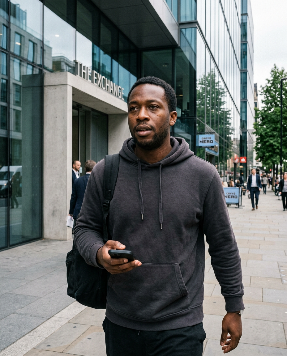 Casual founder-style before photo example