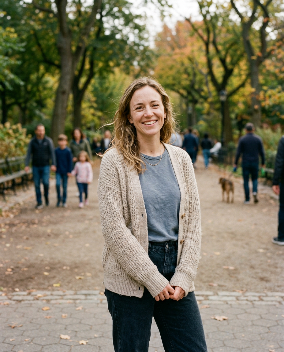 Informal portrait before example