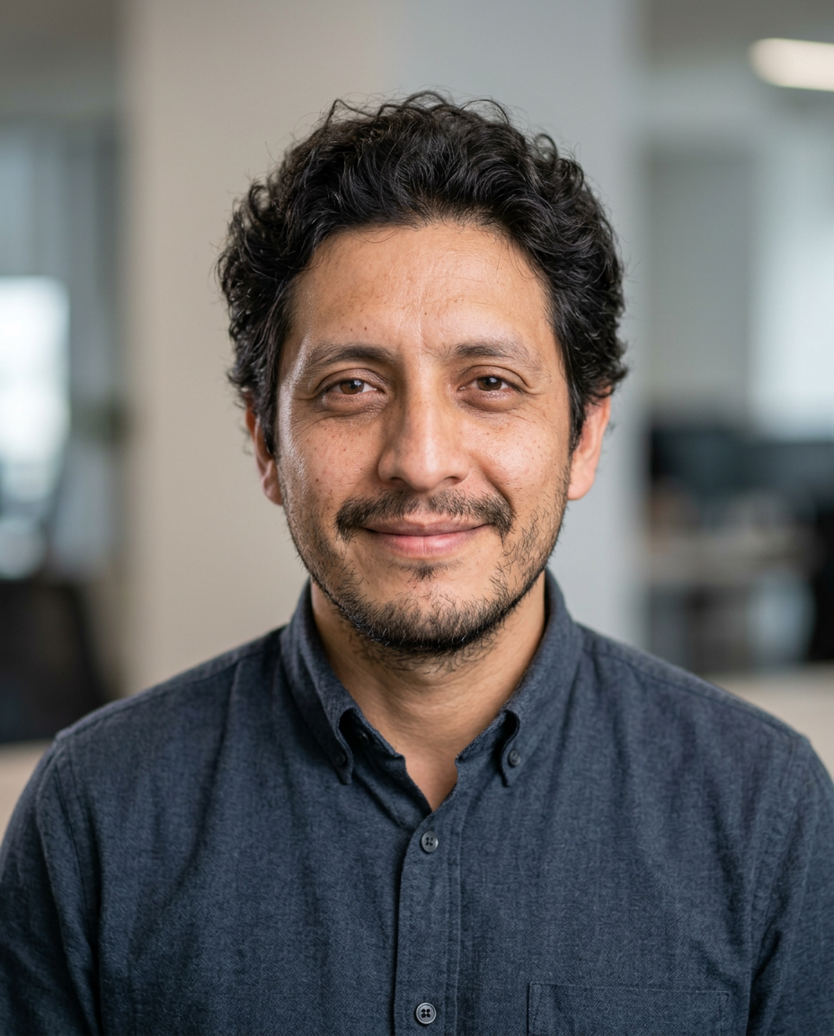 Balanced lighting after portrait example