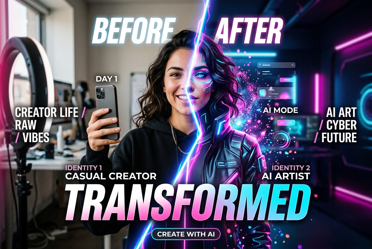 TikTok-ready AI transformation cover image