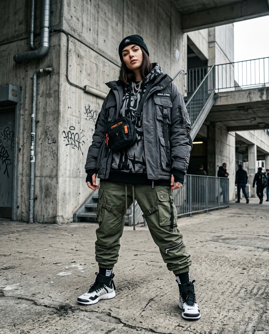 Streetwear editorial photoshoot concept