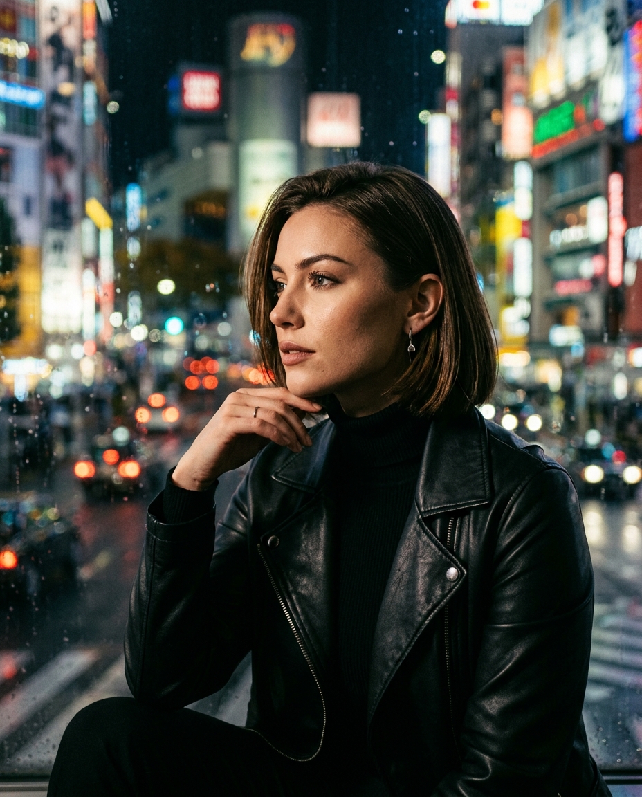 Cinematic portrait photoshoot concept