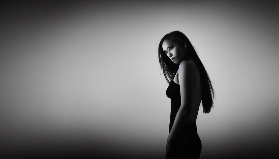 Monochrome Shoot Ideas: How to Create Bold Black-and-White Portraits With starryai