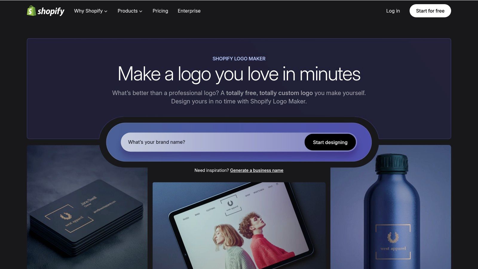 Shopify Logo Maker