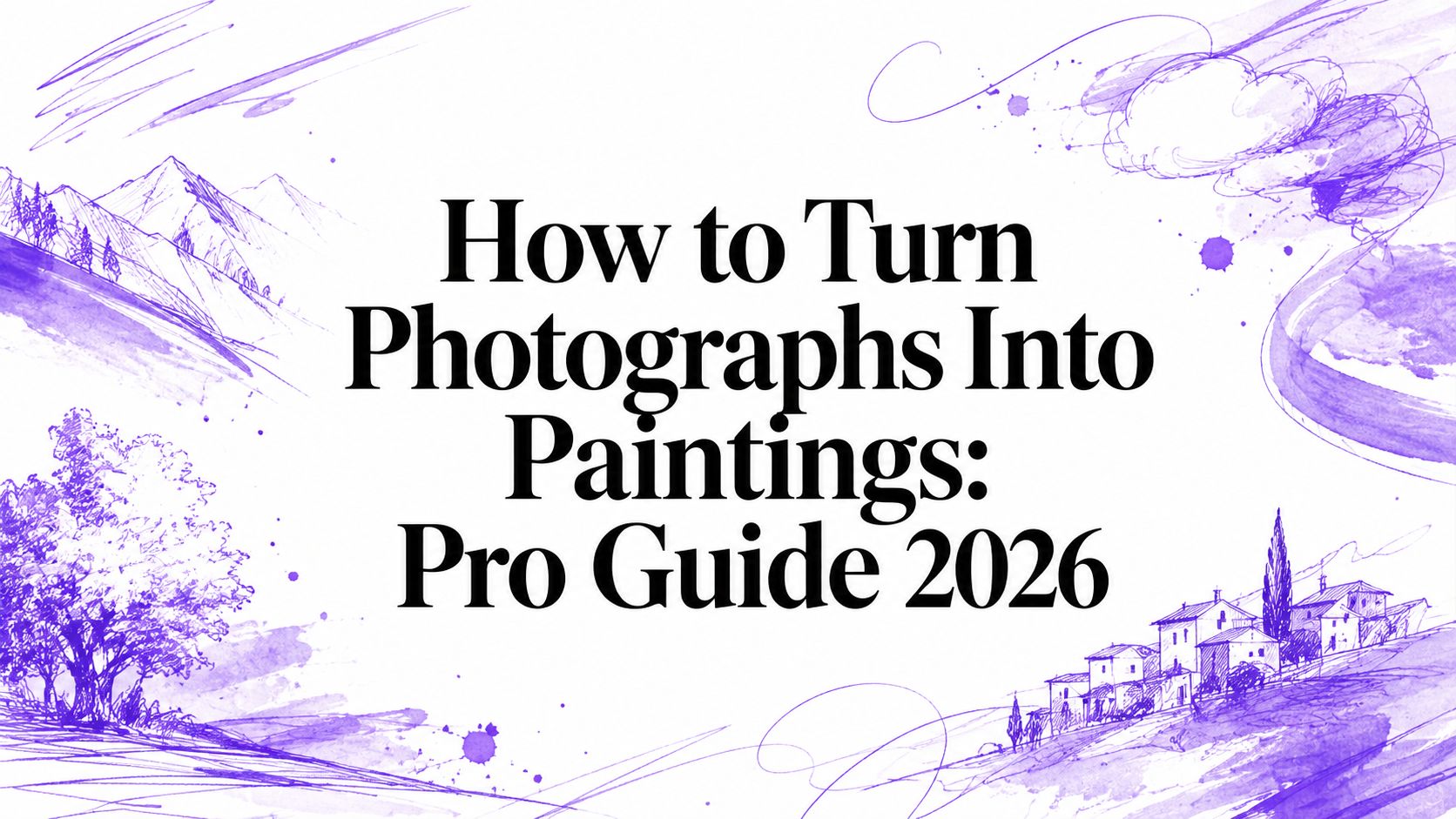 How to Turn Photographs Into Paintings: Pro Guide 2026