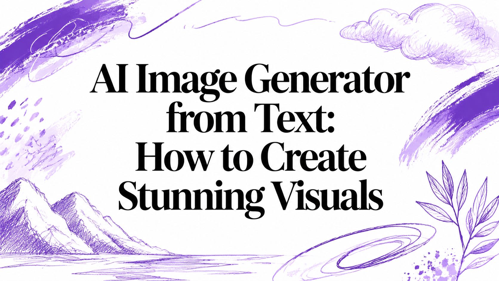 AI Image Generator from Text: How to Create Stunning Visuals