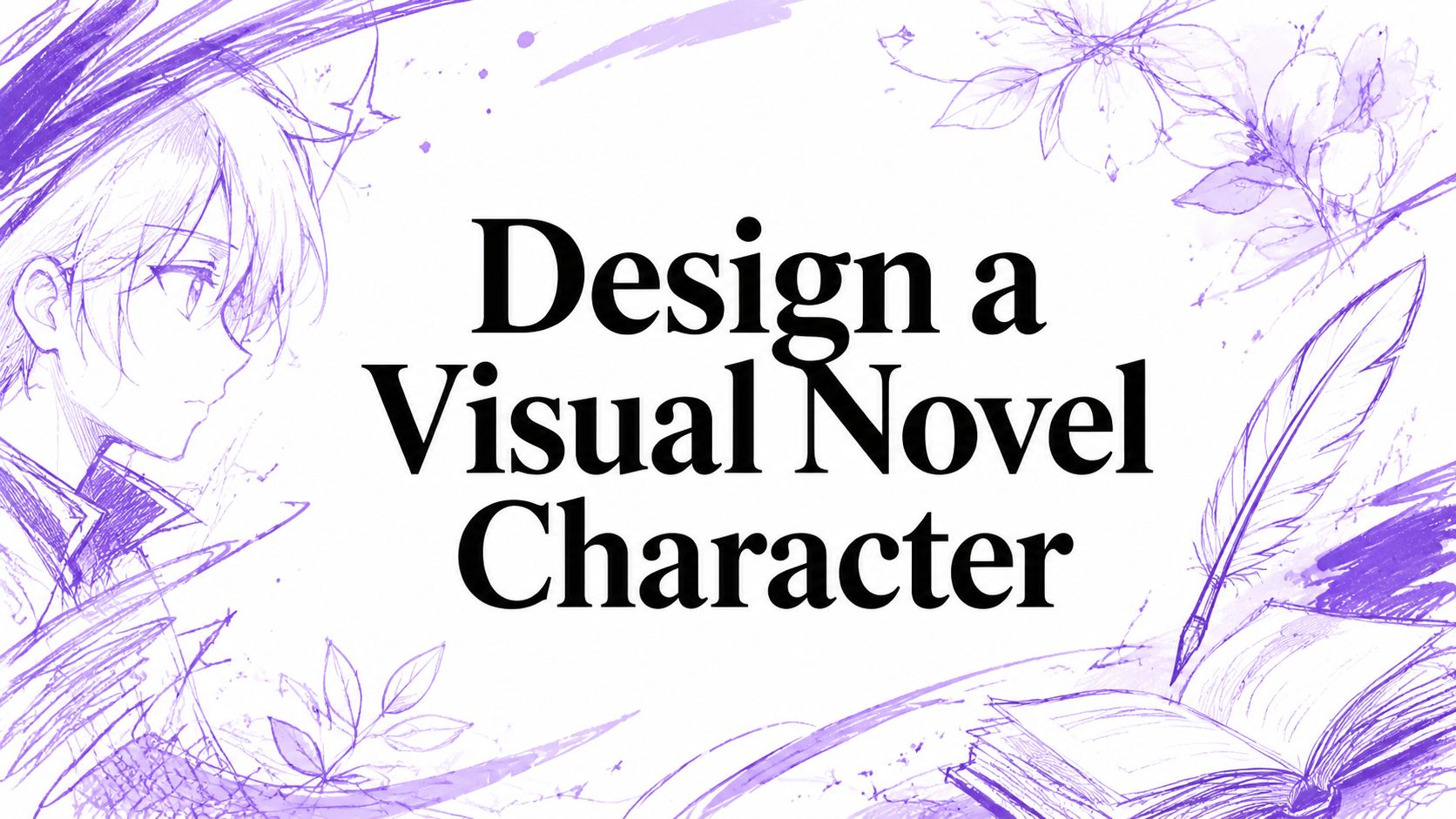 Design a Visual Novel Character