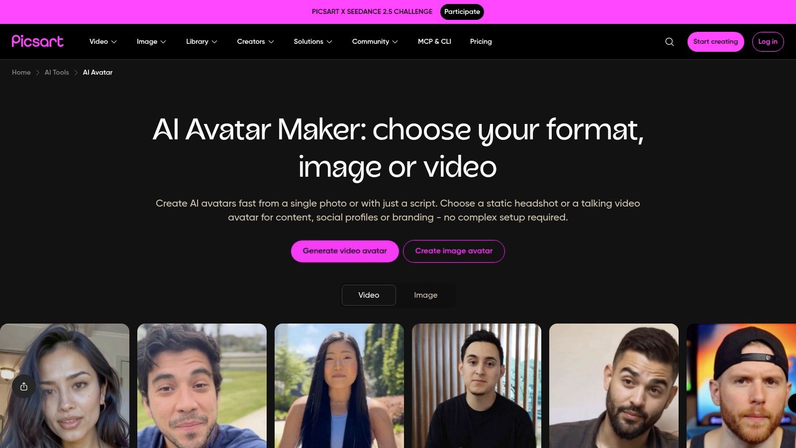 Picsart AI Avatar