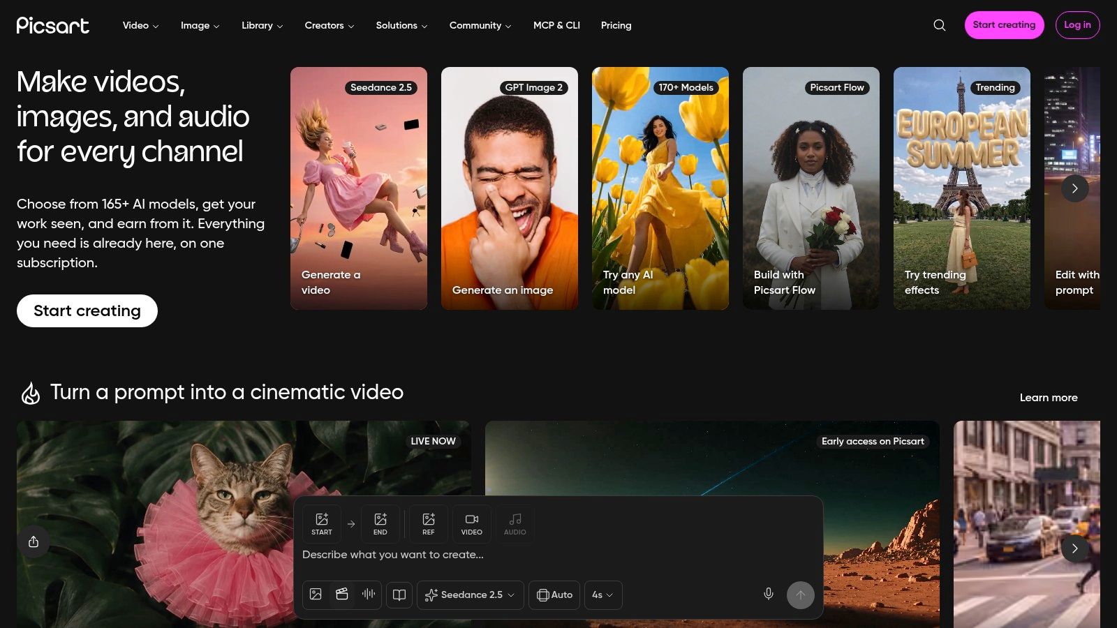Picsart AI Image Generator