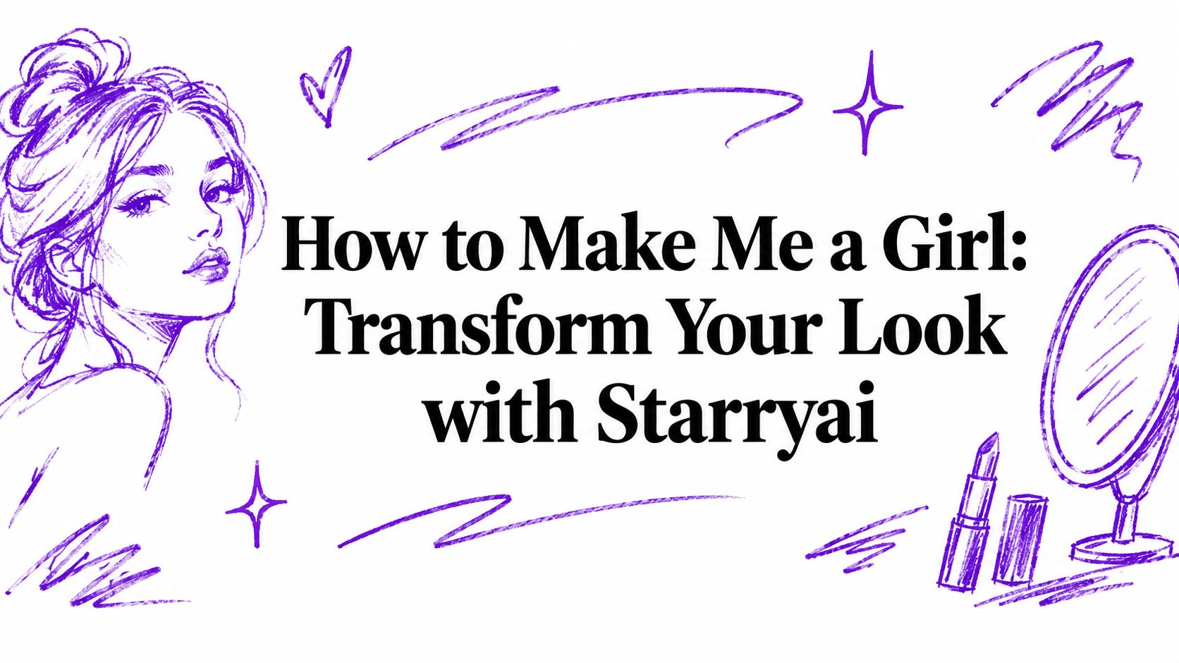How to Make Me a Girl: Transform Your Look with Starryai