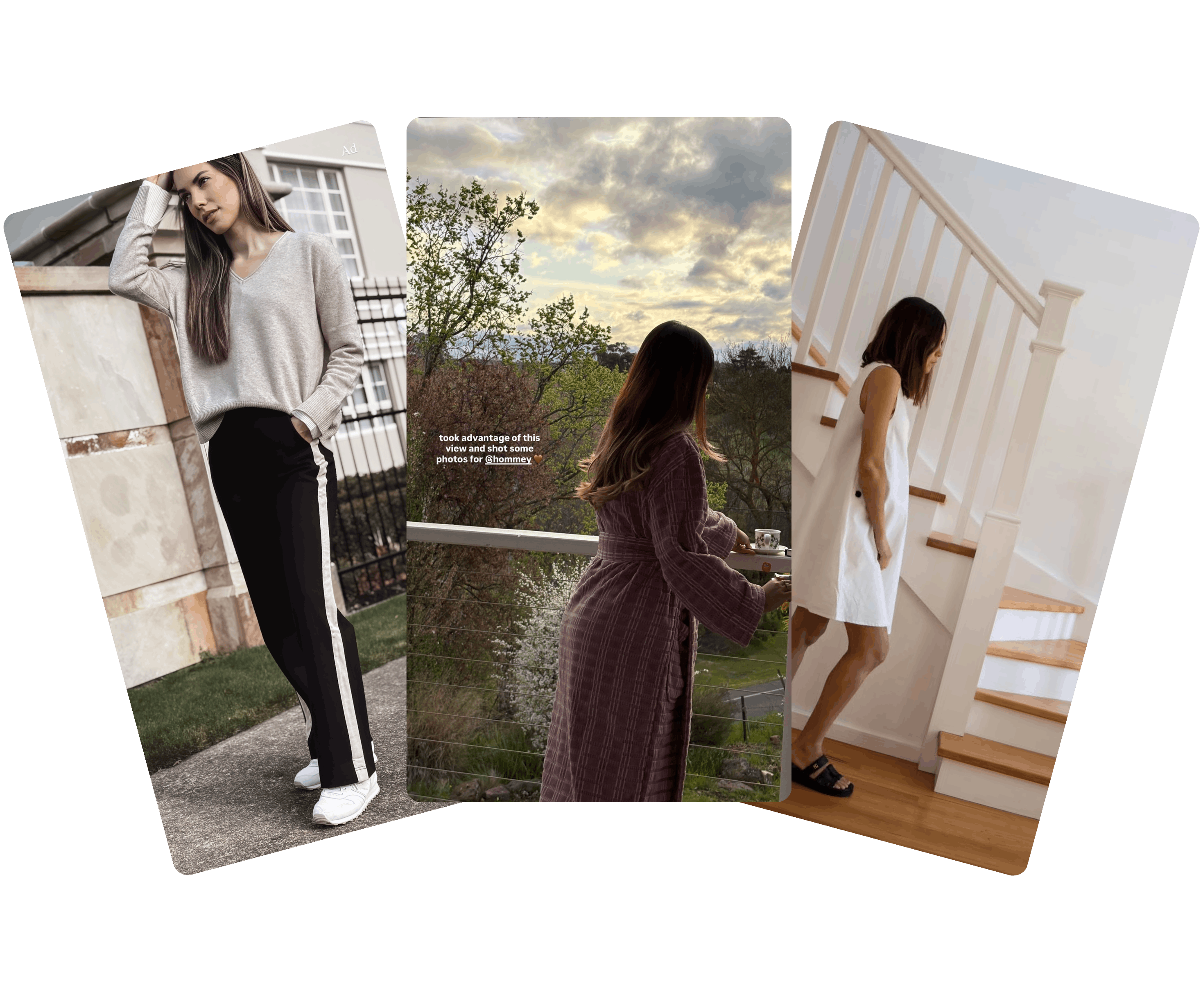 Liquor in flat lay and women applying skincare